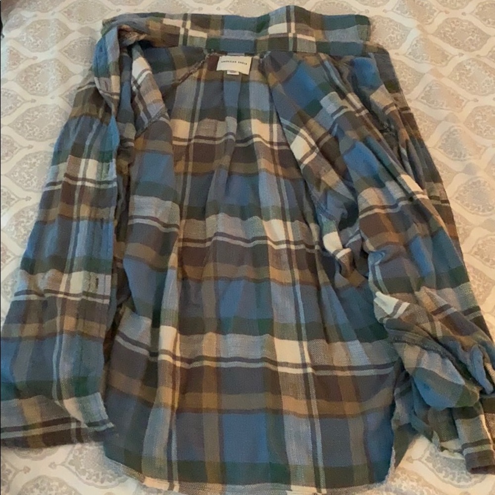 Flannel lookin’ like a scarf